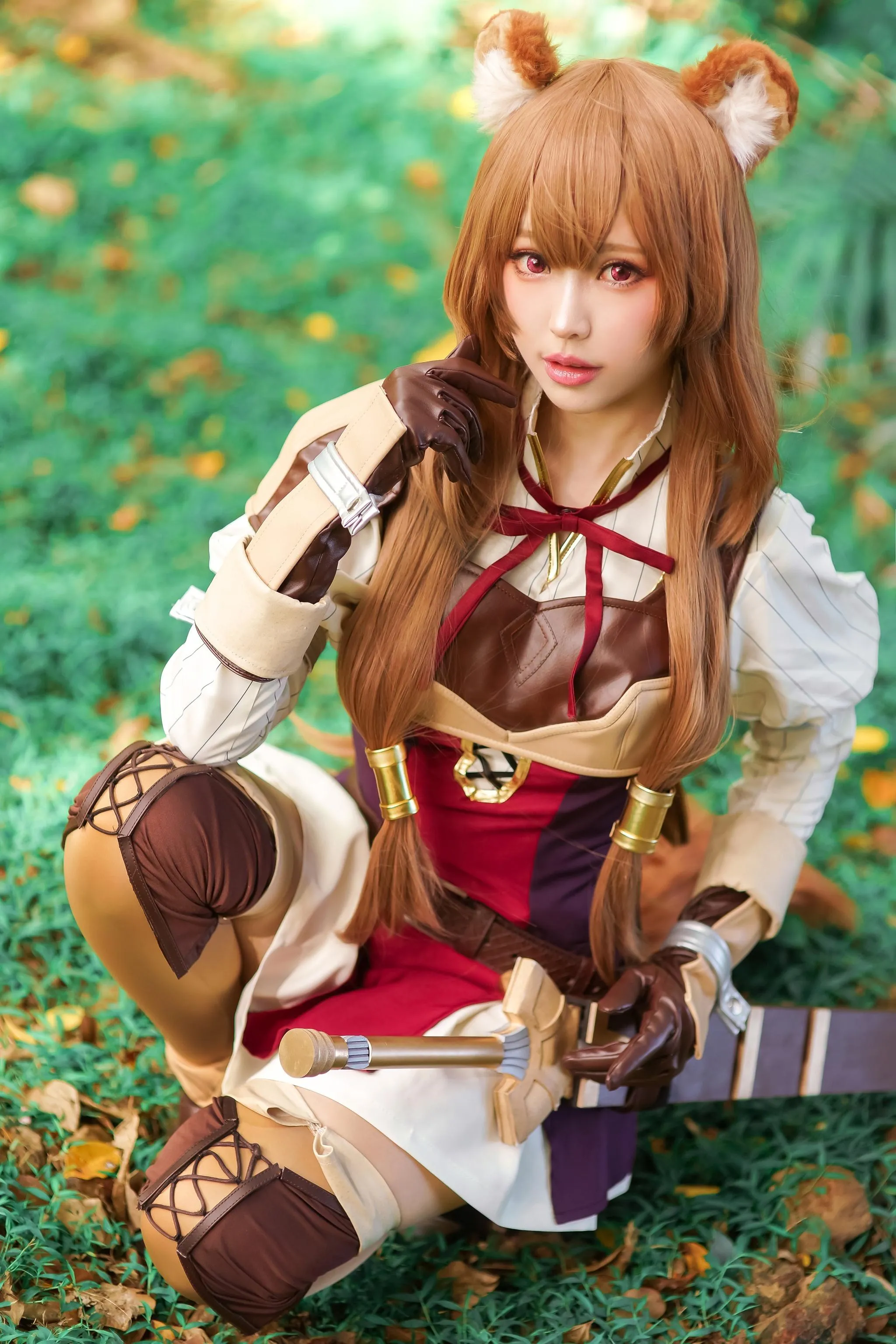 ElyEE子 – NO.52 小浣熊 [53P]插图1